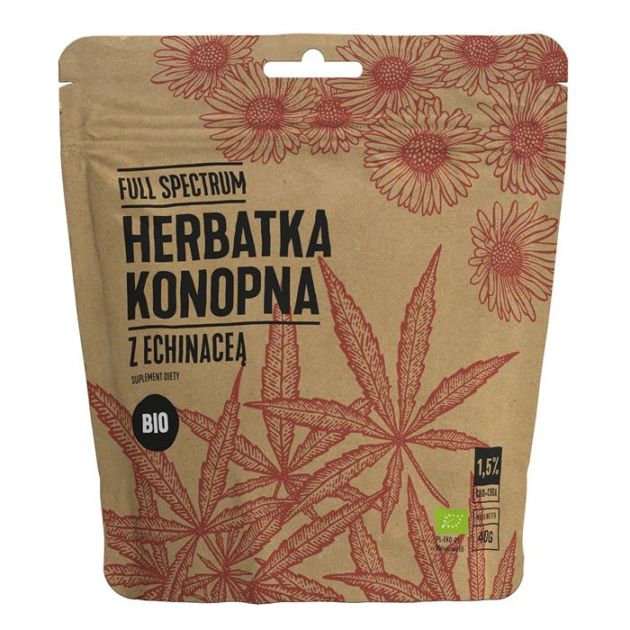 Cosma Full Spectrum Herbatka konopna z echinaceą, 40 g