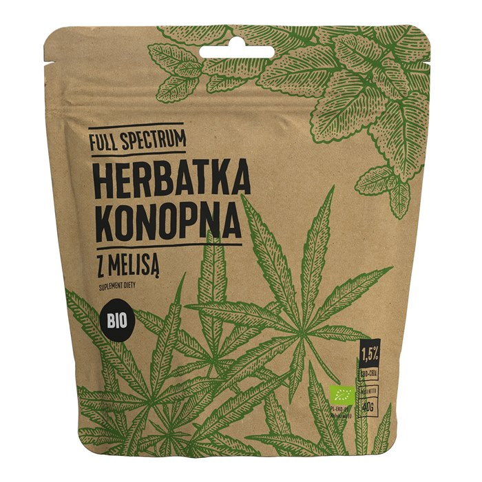 Cosma Full Spectrum Herbatka konopna z melisą, 40 g