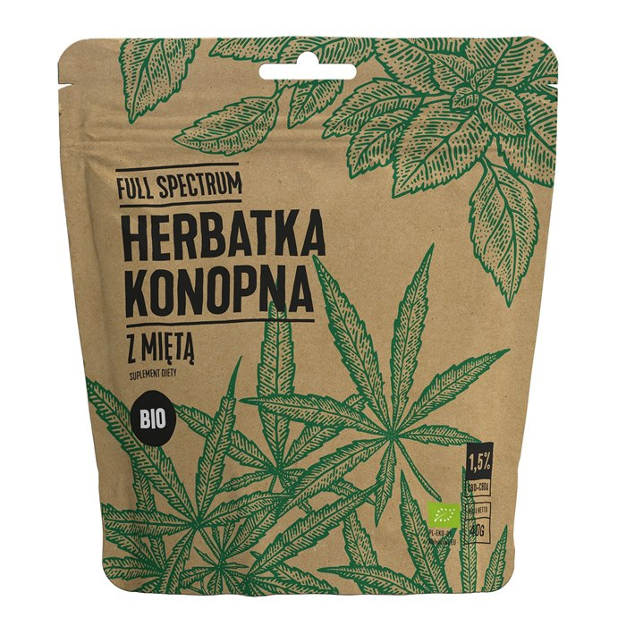 Cosma Full Spectrum Herbatka konopna z miętą, 40 g