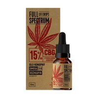 Cosma Full Spectrum Olej konopny 15% CBG, 15 ml