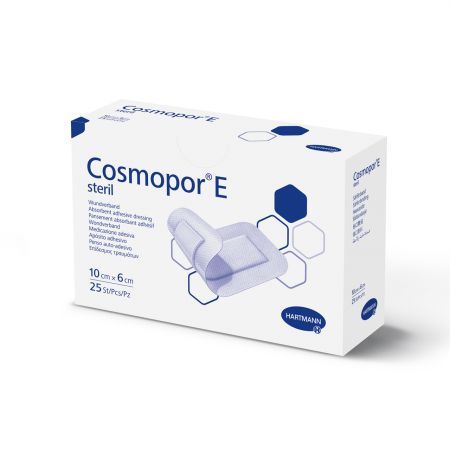 COSMOPOR E Opatrunek jałowy 10cm x  6cm 25 szt.