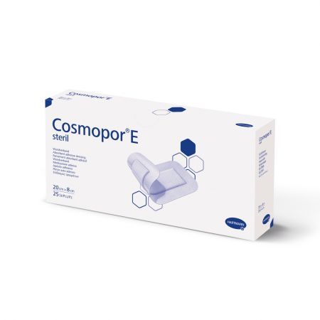 COSMOPOR E Opatrunek jałowy 20 cm x 8 cm 25 szt.