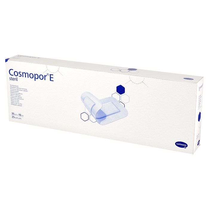 COSMOPOR E Opatrunek jałowy 35cm x 10cm 25 szt.