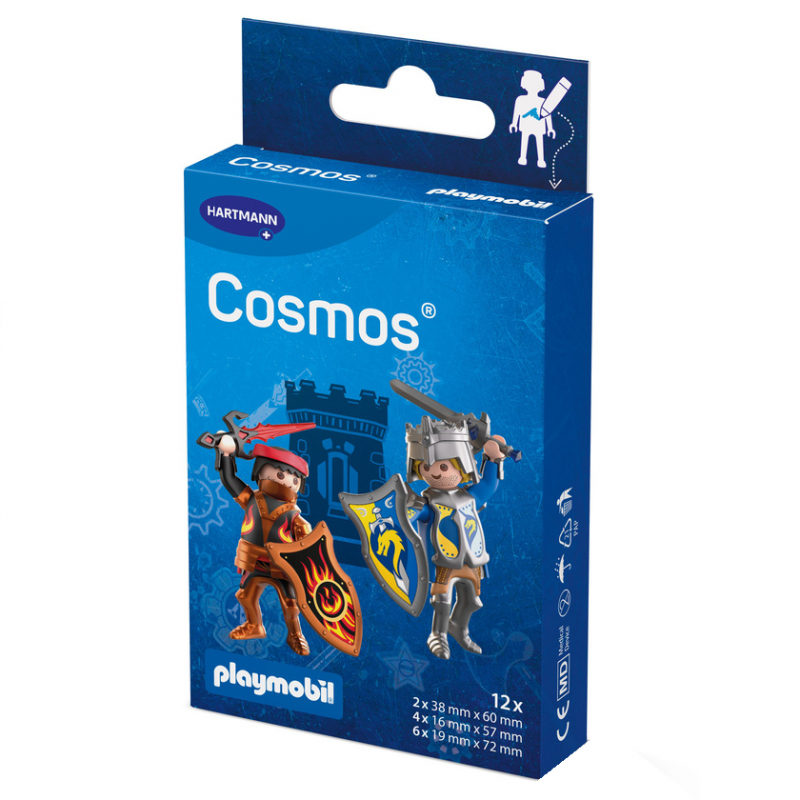 Cosmos Playmobil Novelmore plastry dla dzieci, 12 szt.