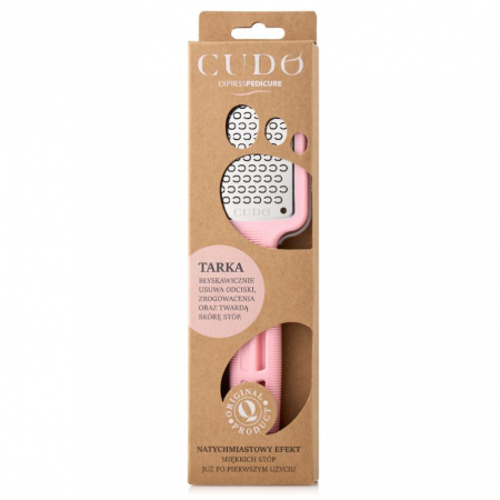 Cudo Tarka do Stóp Express Pedicure Różowa Eco Pack, 1 szt.