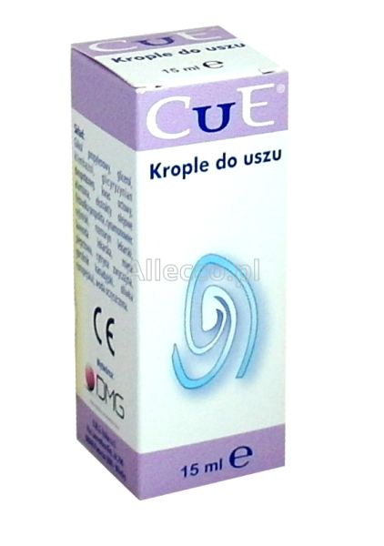 CUE krople do uszu 15 ml