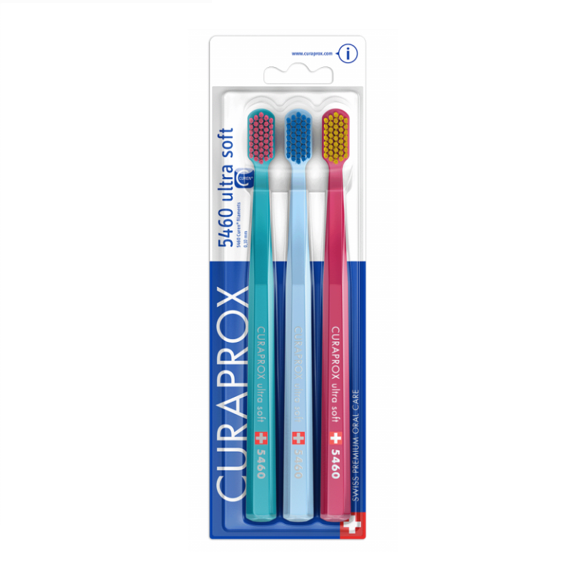 Curaprox CS 5460 Ultra Soft szczoteczka do zębów ultra miękka, 3 szt.