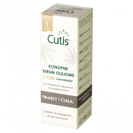 Cutis konopne serum olejowe + CBD, 50 ml
