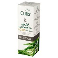 Cutis Ł Maść konopna 20% CBD kannabidiol skóra sucha, 120 ml
