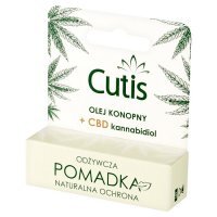 Cutis Odżywcza Pomadka Konopna do ust + CBD kannabidiol 5 g