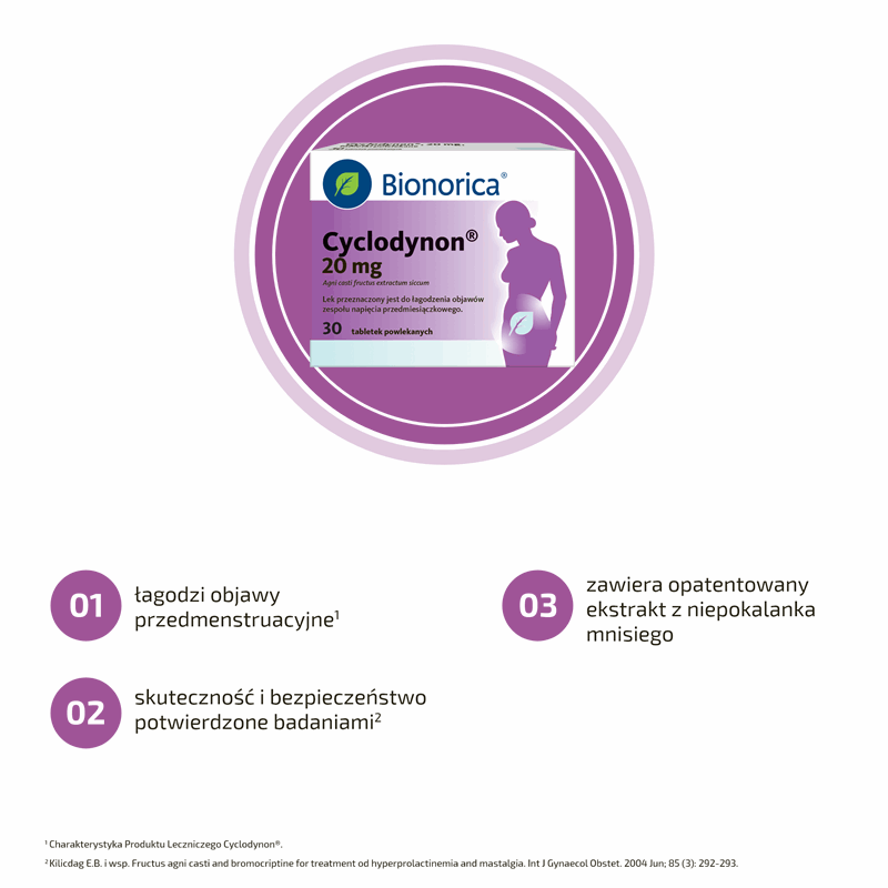 Cyclodynon 20 mg tabletki powlekane, 30 szt.