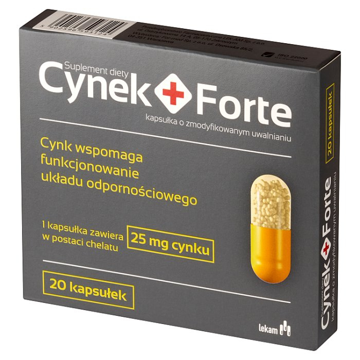 Cynek+ Forte kapsułki, 20 szt.