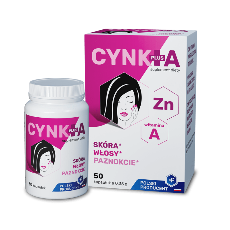 Cynk Plus A kapsułki, 50 szt.