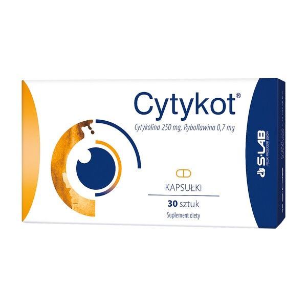 Cytykot 250 mg 30 kapsułek