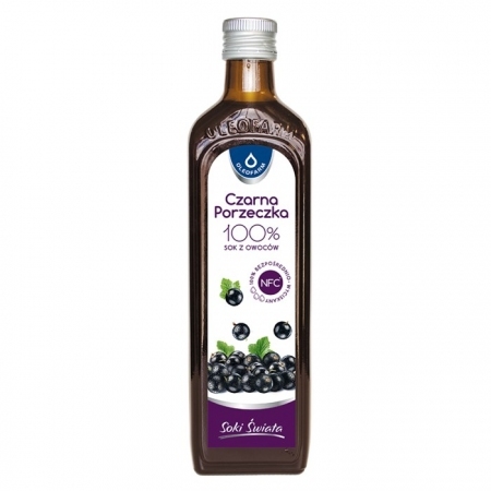 Czarna Porzeczka sok 100% 490 ml
