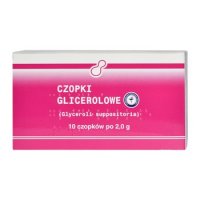 Czopki glicerolowe 2 g /dorośli/ 10 czopków