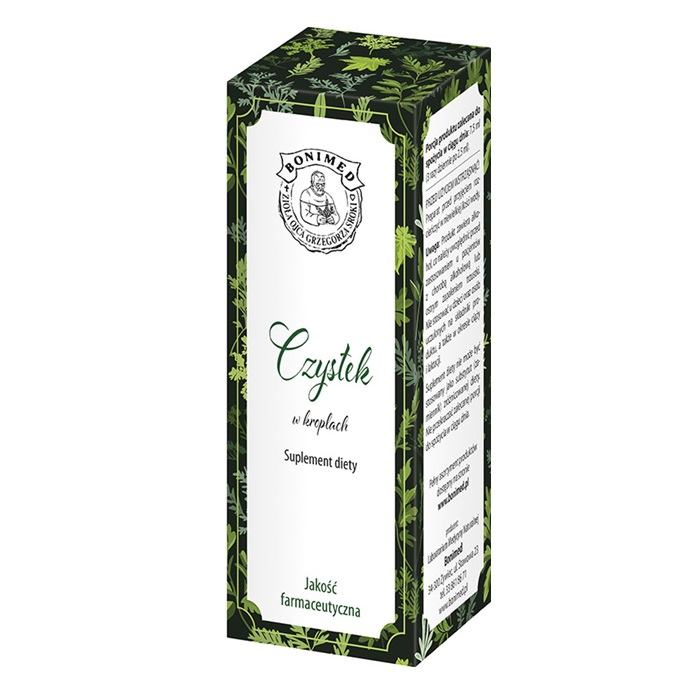 Czystek w kroplach, 100 ml