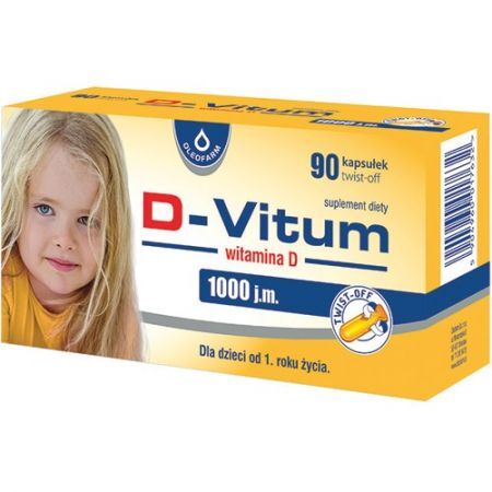 D-Vitum 1000 j.m 90  kapsułek twist off