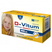 D-Vitum 1000 j.m. kapsułki twist off, 90 szt.