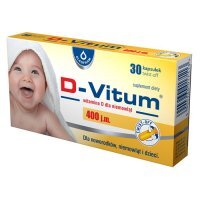 D-Vitum 400 j.m. 30 kapsułek twist-off