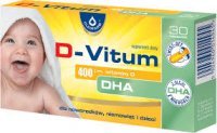 D-Vitum 400 j.m D + DHA 30 kapsułek twist-off