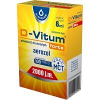 D-Vitum Forte 2000 j.m. aerozol, 6 ml