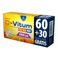D-Vitum forte Max 4000 j.m. 90 kapsułek