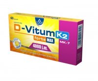 D-Vitum Forte Max 4000 j.m. K2 kapsułki, 60 szt.