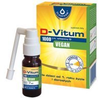D-Vitum Vegan 1000 j.m. aerozol, 7 ml