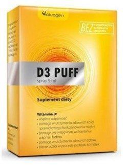 D3 PUFF spray do ust 9 ml