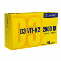 D3 Vit + K2 2000 IU kapsułki miękkie, 90 szt.