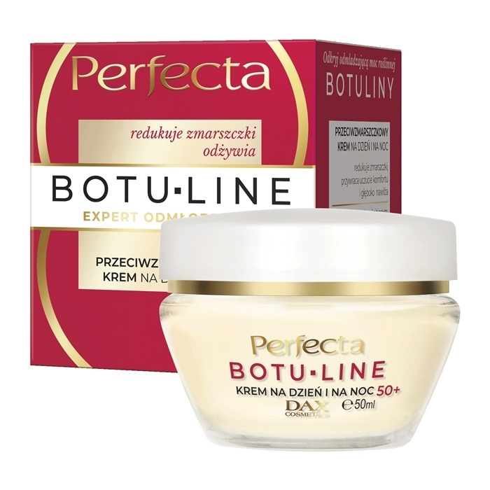 DAX PERFECTA Botu-Line Przeciwzmarszczkowy krem na dzień i na noc 50+ 50 ml