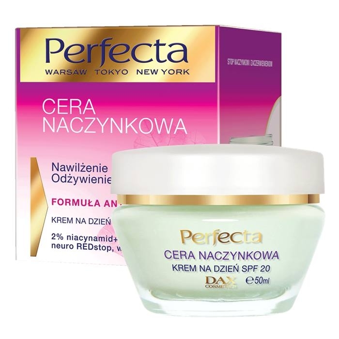 DAX PERFECTA Cera Naczynkowa Nawilżanie i odżywianie Krem na dzień 50 ml