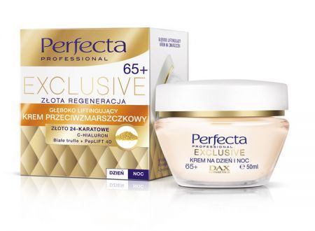 DAX PERFECTA Exclusive 65+ GŁĘBOKO LIFTINGUJĄCY KREM PRZECIWZMARSZCZKOWY 50 ml
