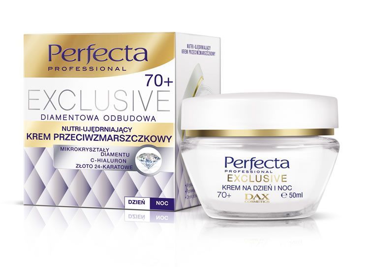Dax Perfecta Exclusive 70+ Nutri-ujędrnianie krem przeciwzmarszczkowy, 50 ml