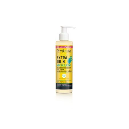 DAX PERFECTA Extra Oils Silikonowe rękawiczki krem-olejek do rąk 195 ml