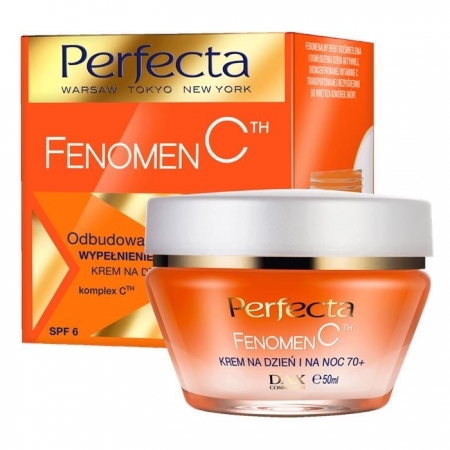 DAX PERFECTA Fenomen C Krem na dzień i na noc 70+ 50 ml
