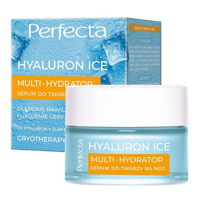 DAX PERFECTA Hyaluron Ice Serum do twarzy na noc 50 ml