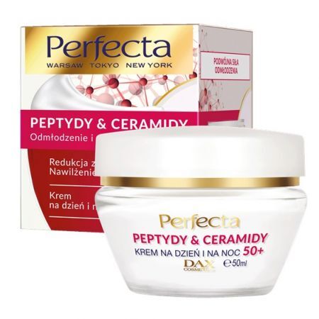 DAX PERFECTA Peptydy & Ceramidy krem 50ml 50+