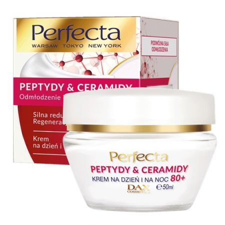 DAX PERFECTA Peptydy&Ceramidy krem 50ml 80+
