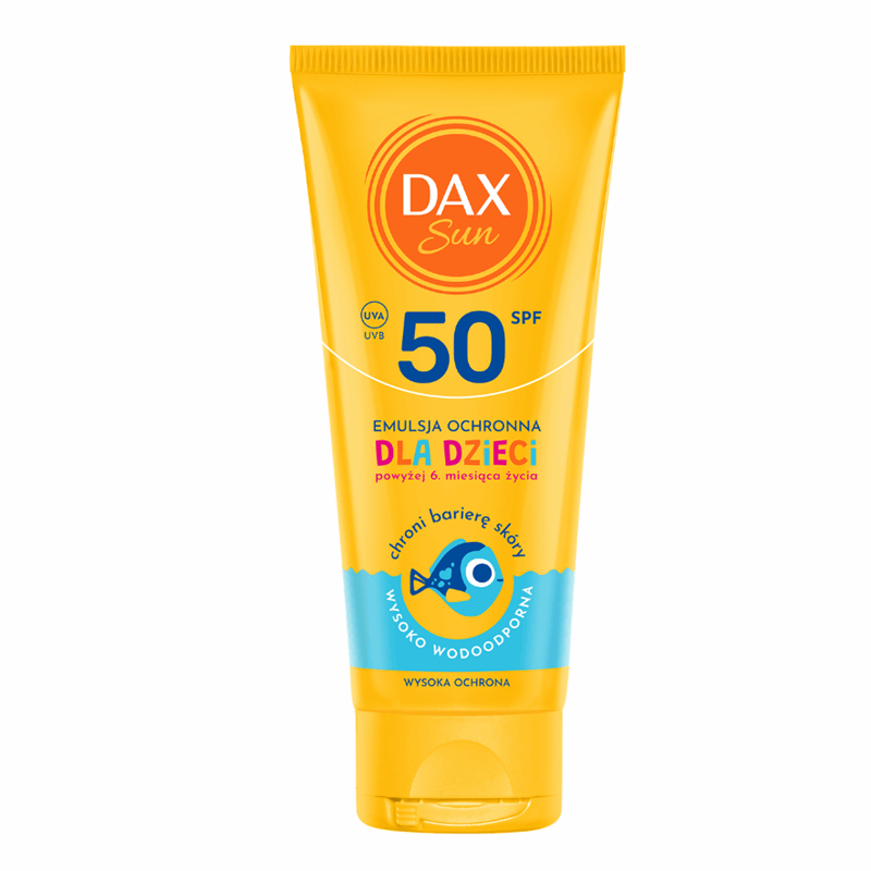 Dax Sun Emulsja ochronna dla dzieci SPF 50, 100 ml