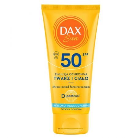 Dax Sun Emulsja ochronna do twarzy i ciała SPF 50, 50 ml