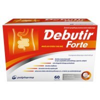 Debutir Forte kapsułki twarde z maślanem sodu, 60 szt.
