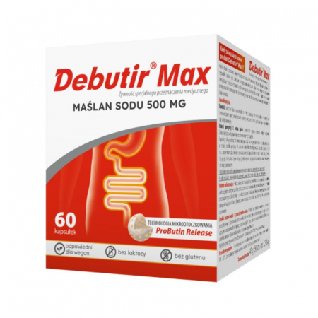 Debutir Max kapsułki, 60 szt.