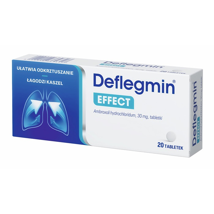 Deflegmin Effect 30 mg tabletki, 20 szt.