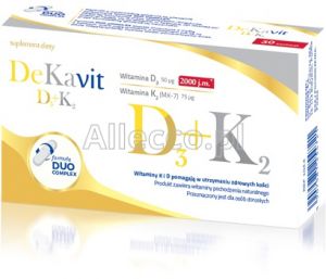 Dekavit D3 + K2 30 kapsułek