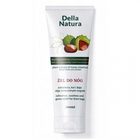 Della Natura Żel do nóg z kasztanowcem 200 ml