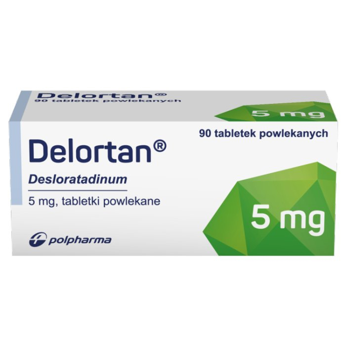 Delortan 5 mg 90 tabletek powlekanych