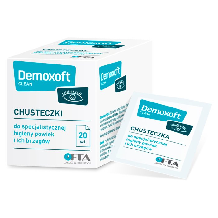 Demoxoft Clean chusteczki, 20 szt.