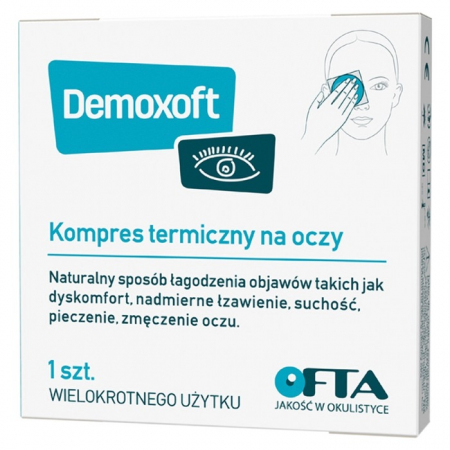 Demoxoft Kompres termiczny na oczy, 1 szt.